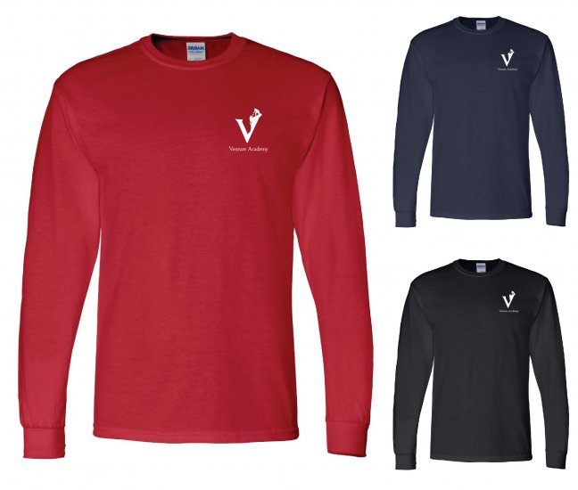 Venture Academy Long Sleeve T-shirts - Click Image to Close
